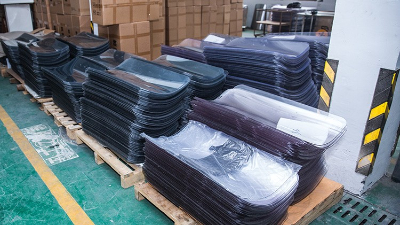 防暴盾牌半成品區